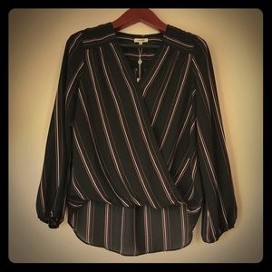 NWT Max Studio Long Sleeve Blouse